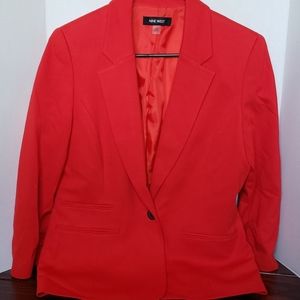 Poppy Red Blazer